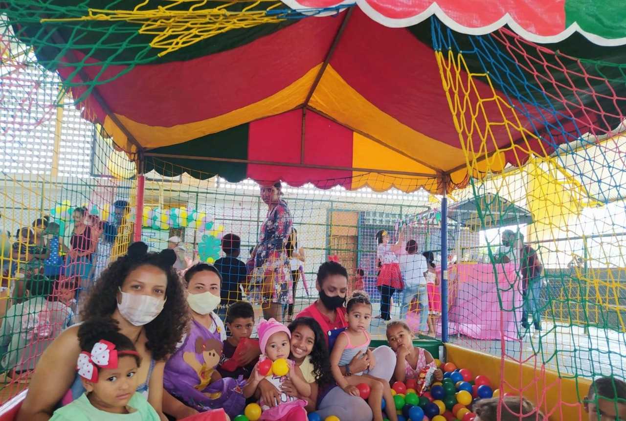 Camacã: Caravana da Alegria leva diversão para as crianças de Jacareci e Assentamento Nova Ipiranga